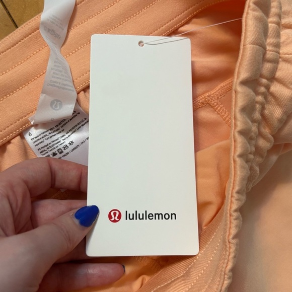 Lululemon Softstreme High-Rise Pants Womens Size 6 New With Tag Peach Bellini - Picture 7 of 10